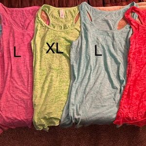 Women’s used maternity tank tops.